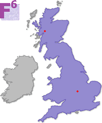 F6 UK location Map